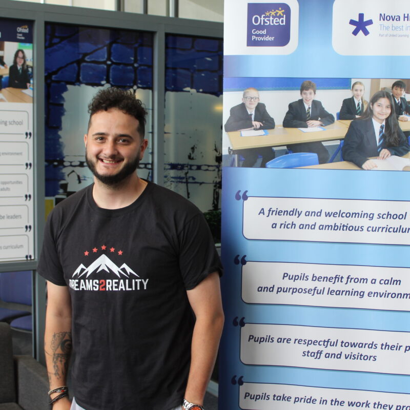 Wilfred Webster Inspires Year 11 Students at Nova Hreod Academy