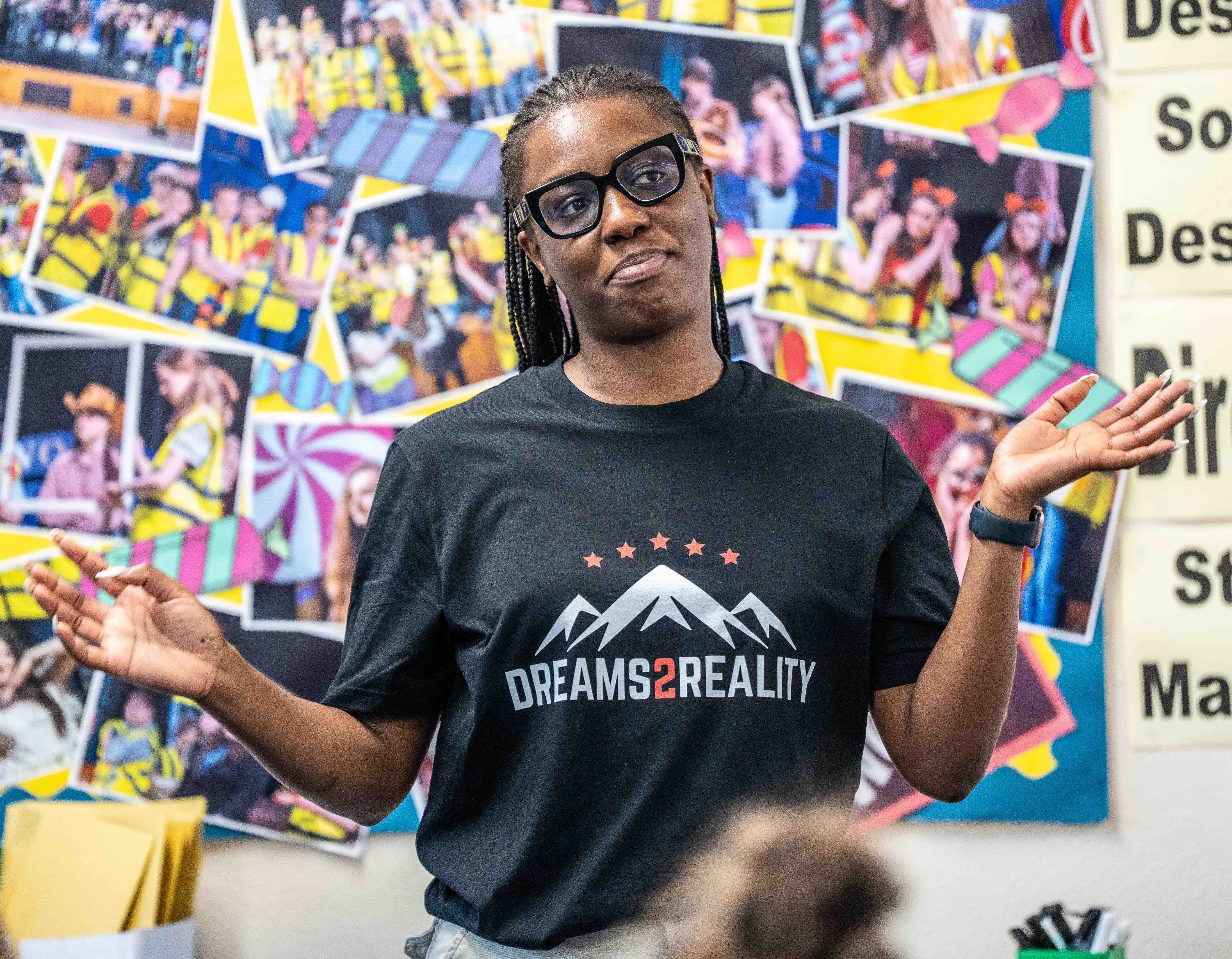 Girls Growth Programme coach Jasmine Okoye